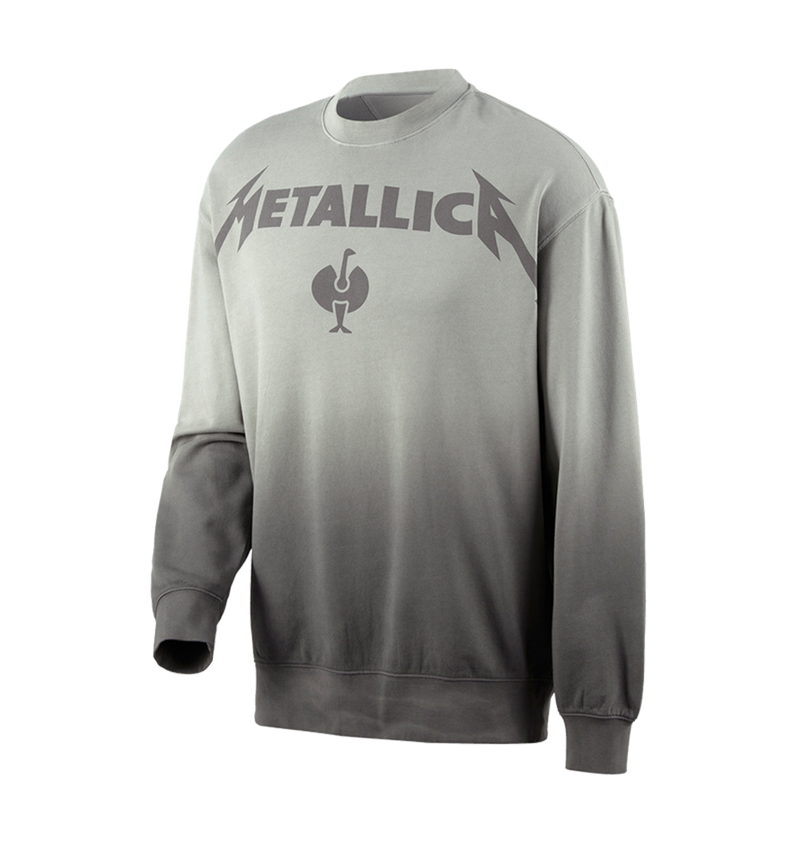 Tričká, pulóvre a košele: Metallica cotton sweatshirt + magnetická sivá/granitová 3