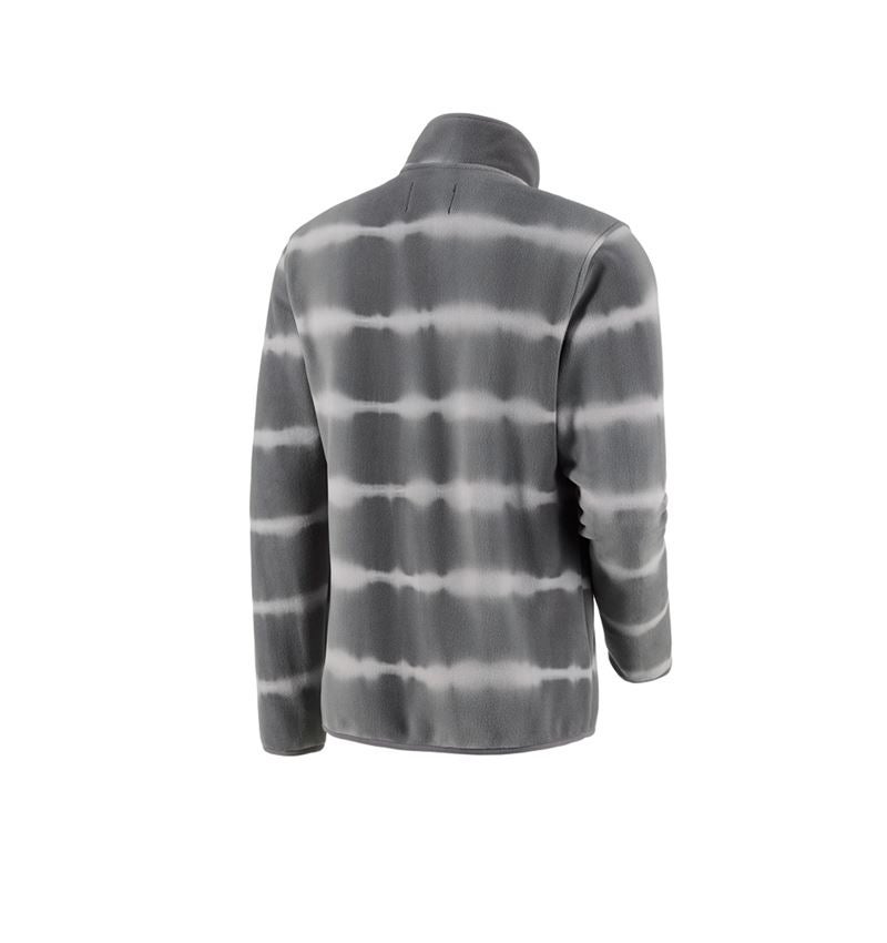 Tričká, pulóvre a košele: Flísový sveter tie-dye e.s.motion ten + granitová/opálová sivá 3