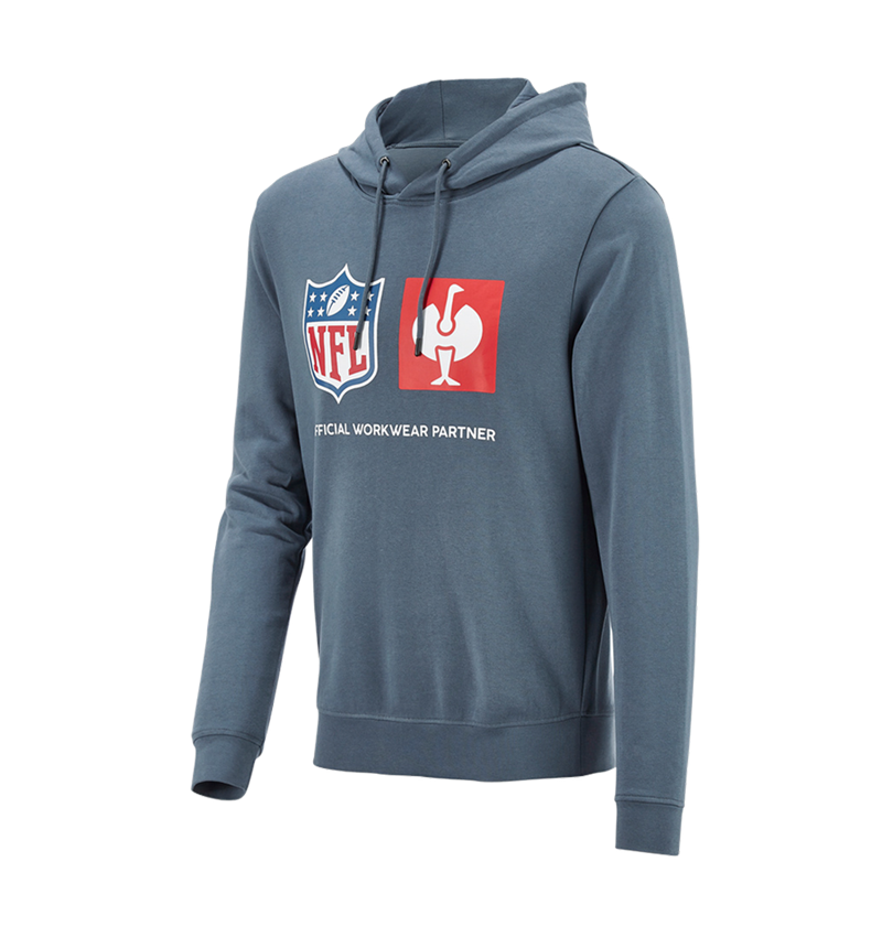 Spolupráce: NFL Hoodie cotton + oxidová modrá 5