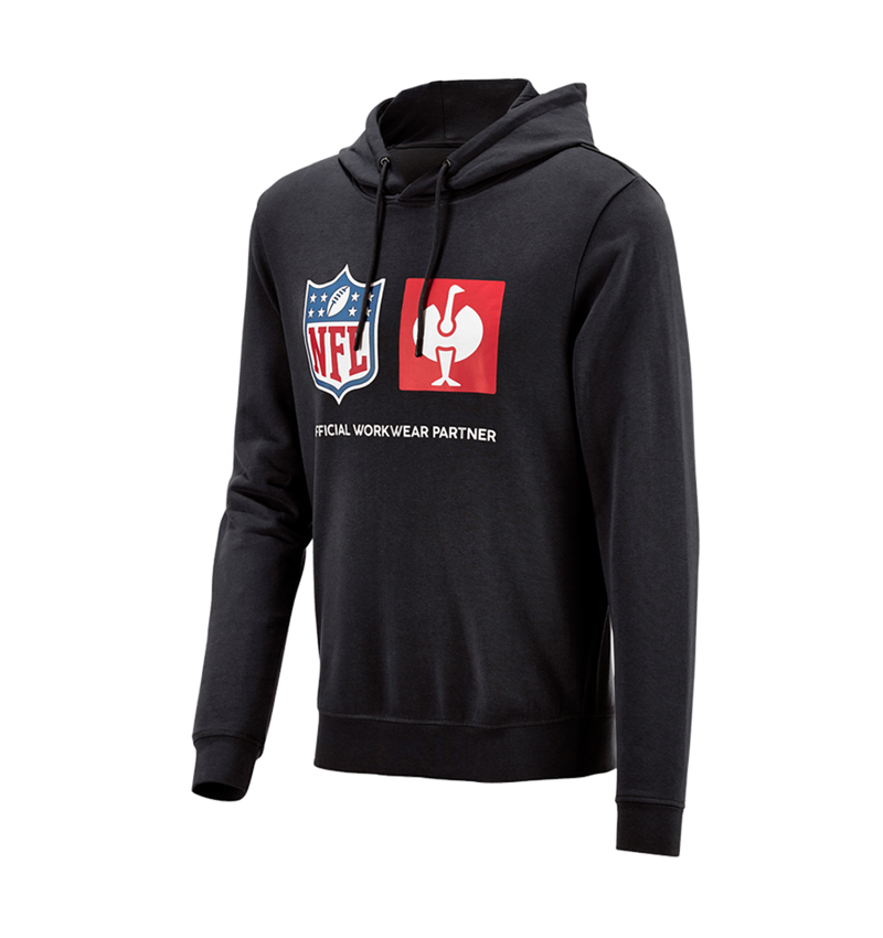 Odevy: NFL Hoodie cotton + čierna 3