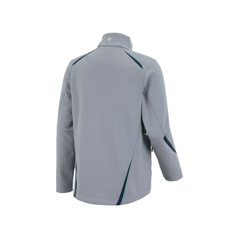 Inštalatér: Softshellová bunda e.s.motion 2020 + platinová/morská modrá 3