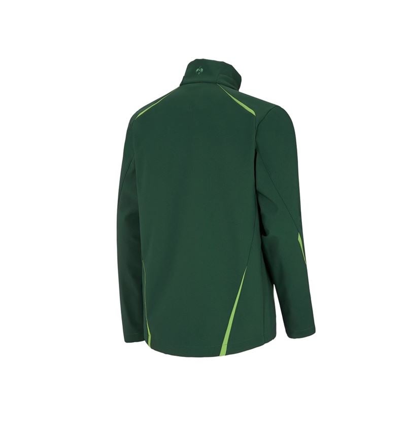 Pracovné bundy: Softshellová bunda e.s.motion 2020 + zelená/morská zelená 2