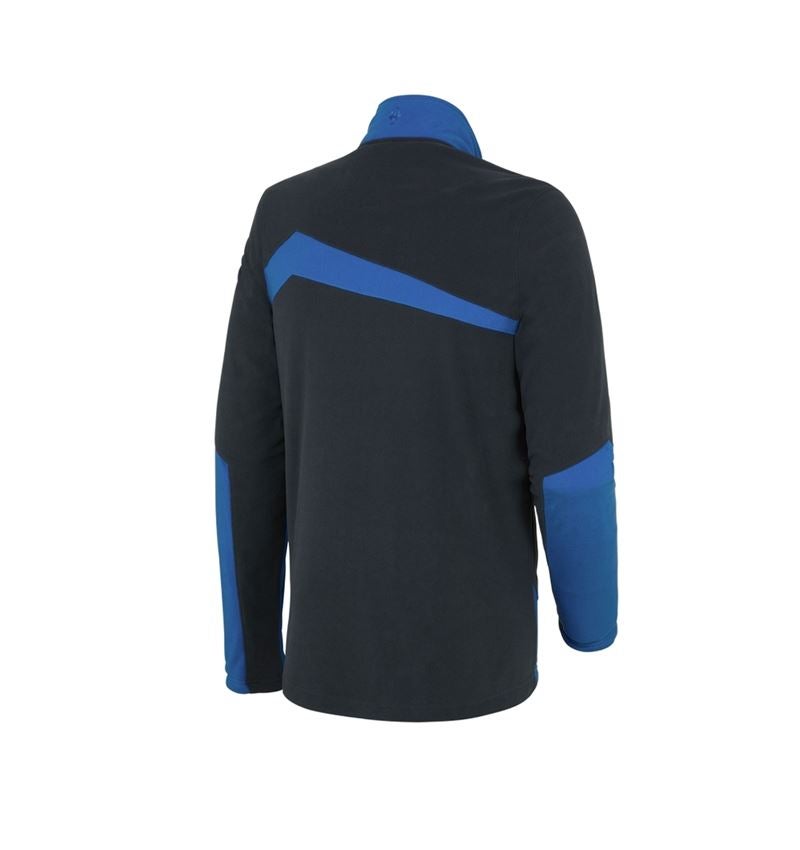 Studená: Flísová bunda e.s.motion 2020 + grafitová/enciánová modrá 2