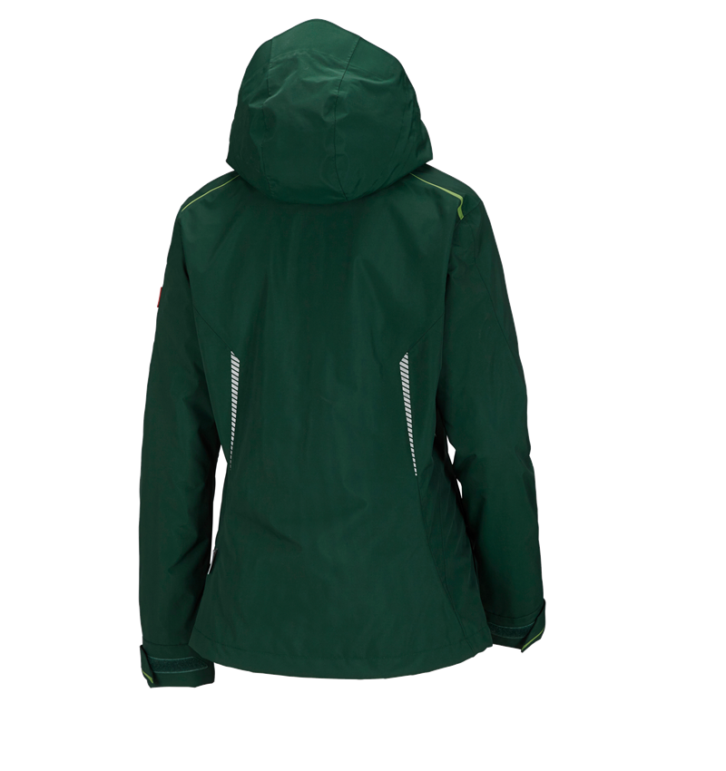 Studená: Funkčná bunda 3 v 1 e.s.motion 2020, dámska + zelená/morská zelená 3