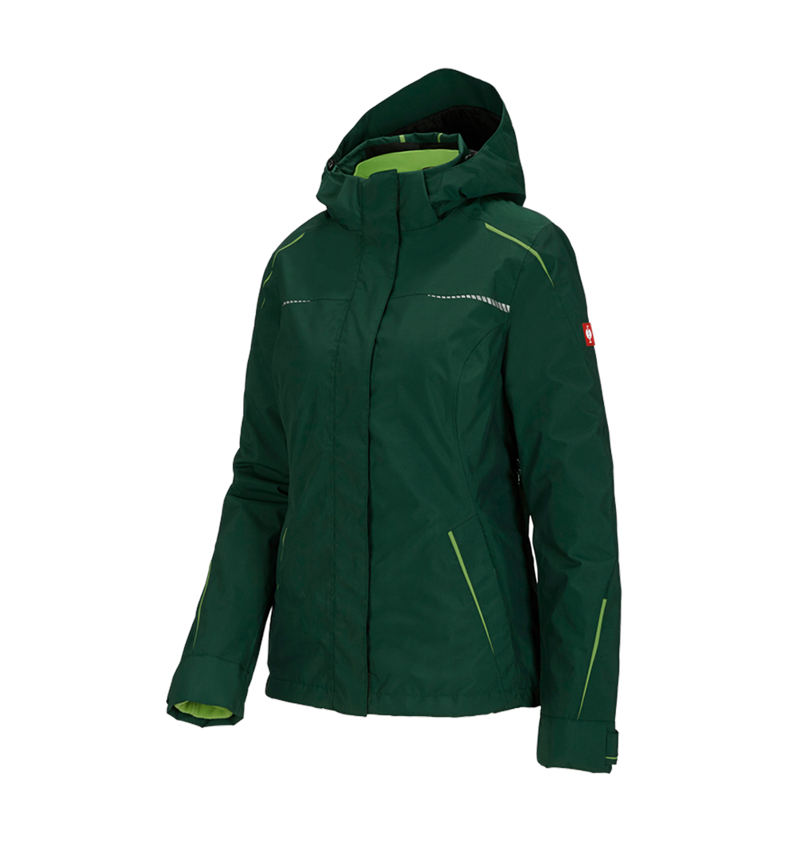 Studená: Funkčná bunda 3 v 1 e.s.motion 2020, dámska + zelená/morská zelená 2