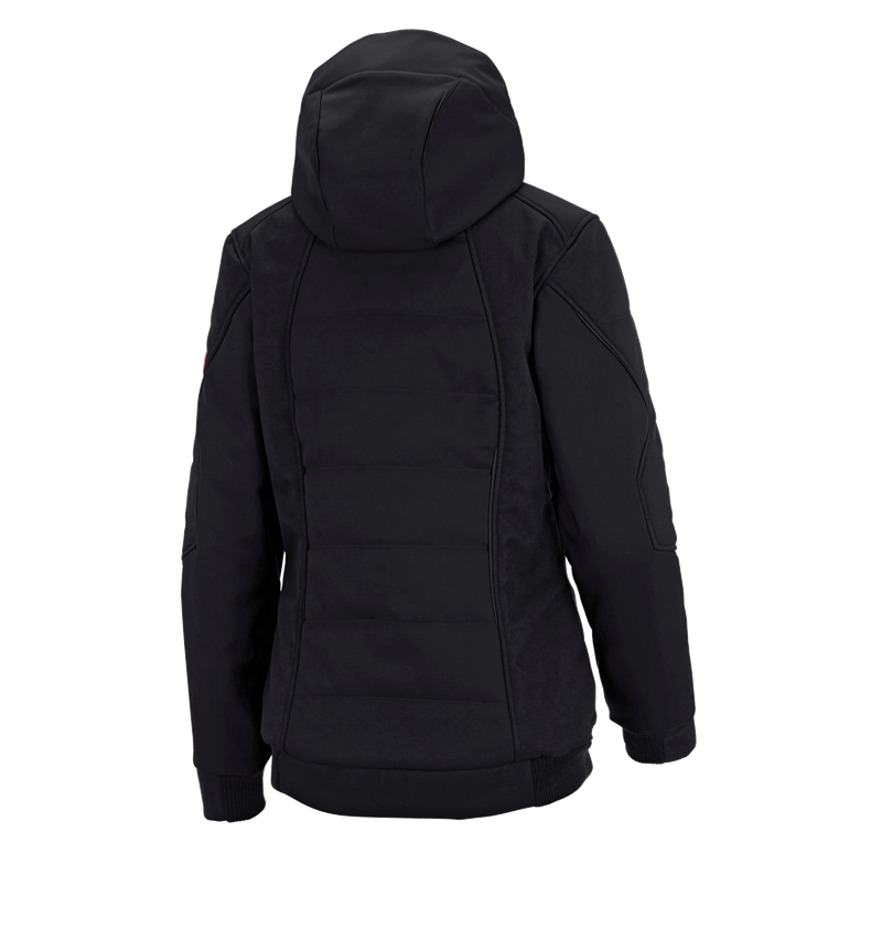 Studená: Zimná softshellová bunda e.s.vision, dámska + čierna 3