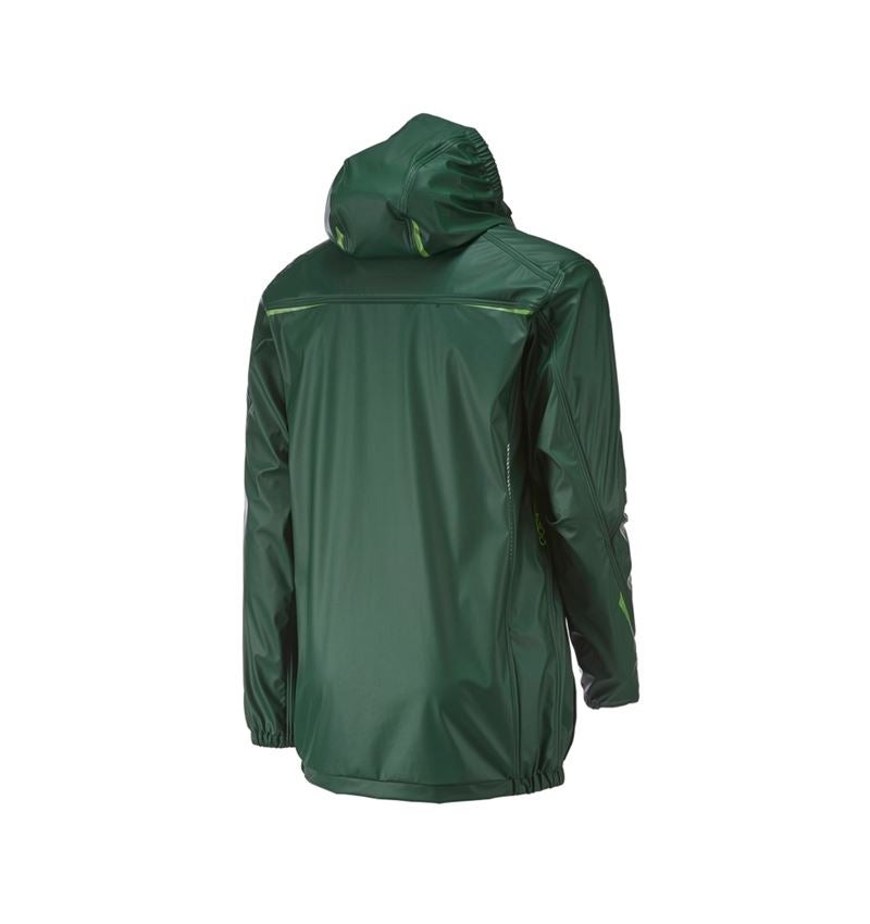 Pracovné bundy: Nepremokavá bunda e.s.motion 2020 superflex + zelená/morská zelená 3