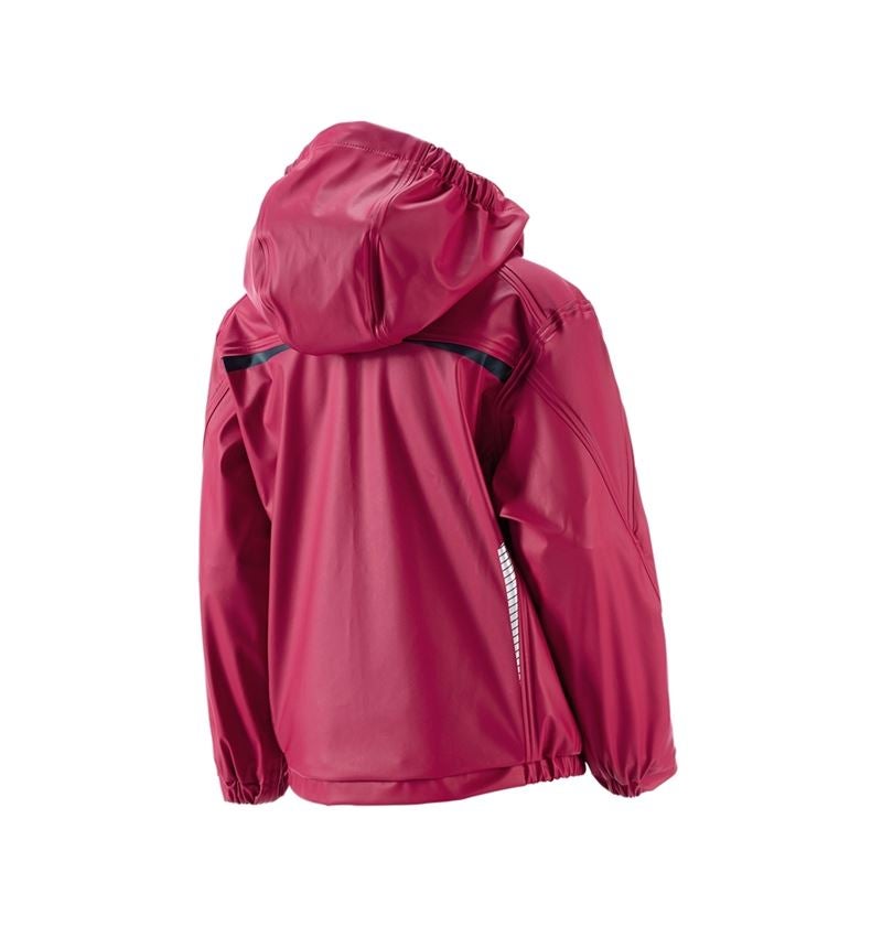 Bundy: Nepremokavá bunda e.s.motion 2020 superflex, d + bobuľová/tmavomodrá 3