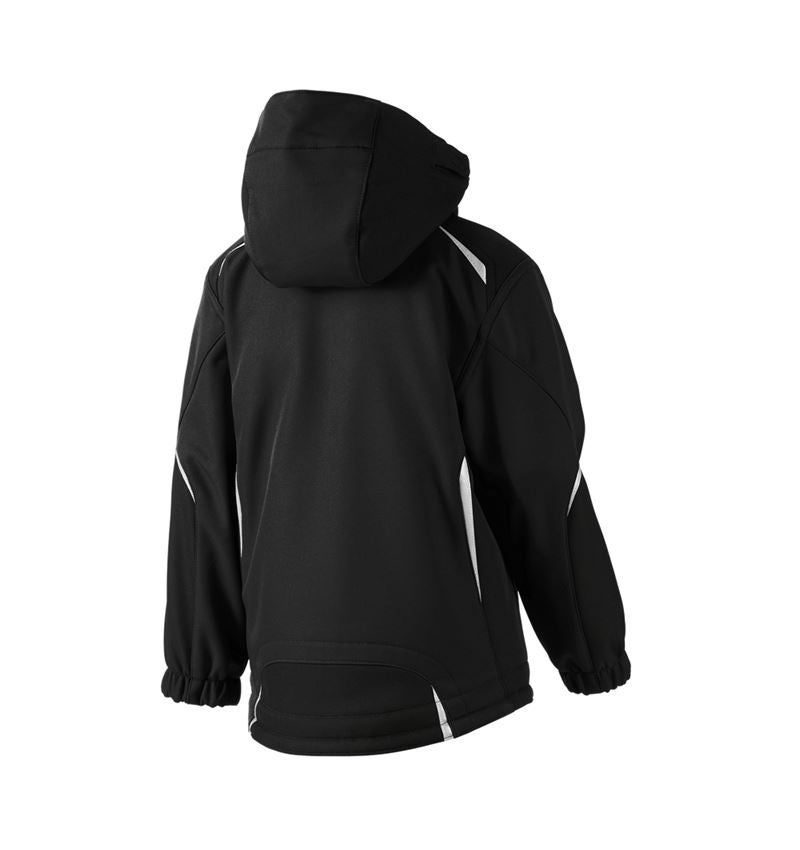 Studená: Detská softshellová bunda e.s. motion + čierna 3