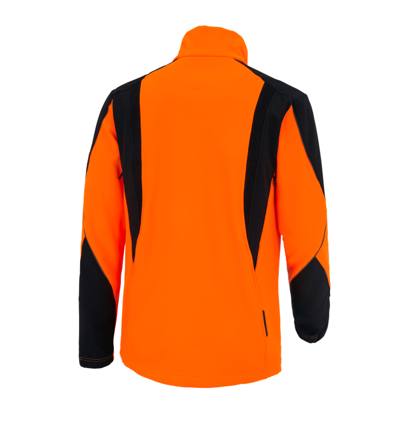 Pracovné bundy: Lesnícka bunda e.s.vision + výstražná oranžová/čierna 3