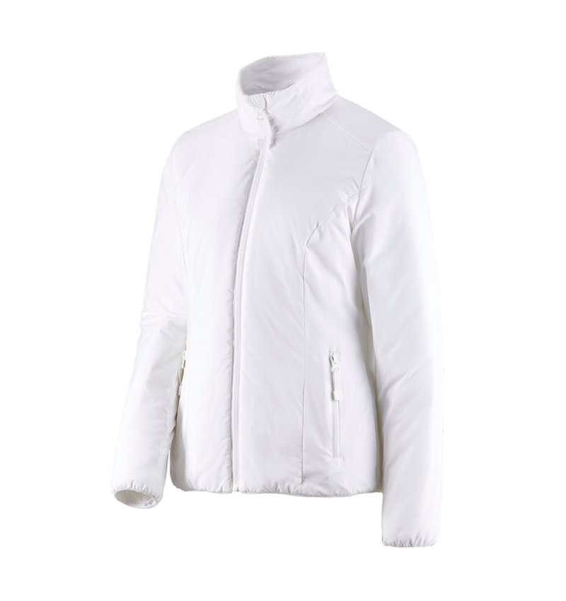Pracovné bundy: Polstrovaná bunda e.s. CI, dámska + biela 2