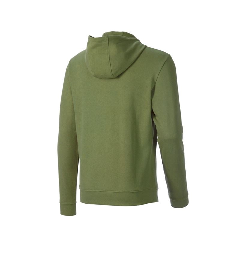Tričká, pulóvre a košele: Mikina s kapucňou e.s.iconic works + horská zelená 4