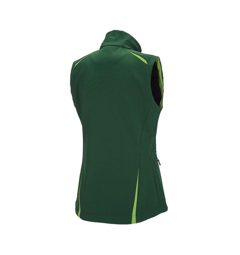 Vesty: Softshellová vesta e.s.motion 2020, dámska + zelená/morská zelená 3