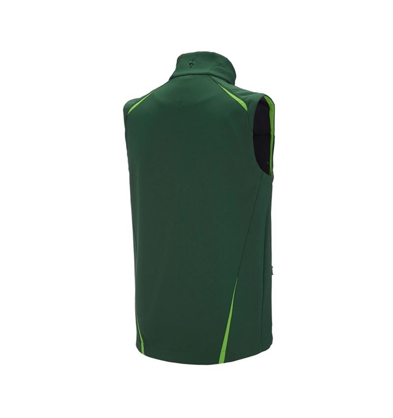Vesty: Softshellová vesta e.s.motion 2020 + zelená/morská zelená 3