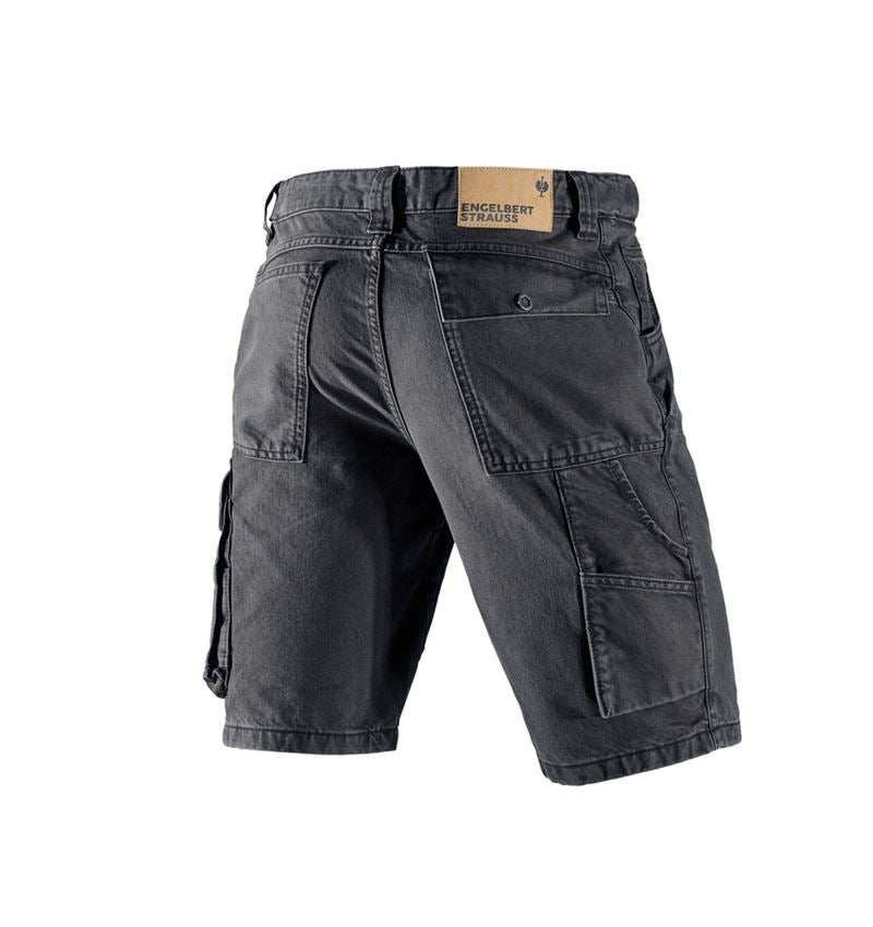 Pracovné nohavice: Pracovné džínsové šortky e.s. + grafitová 1