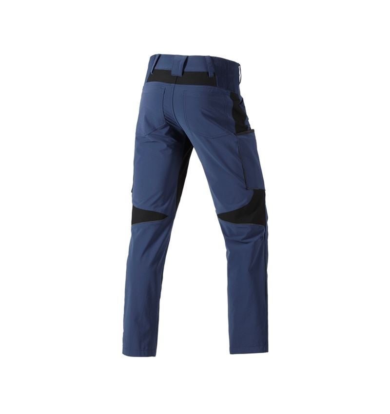 Pracovné nohavice: Cargo nohavice e.s.vision stretch, pánske + tmavomodrá 3