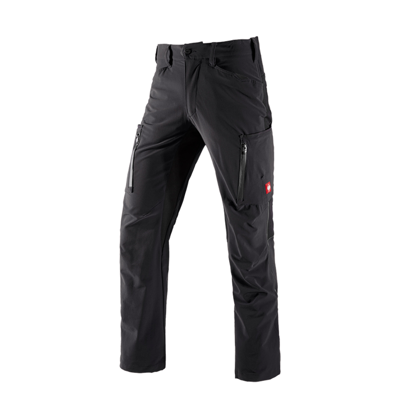 Pracovné nohavice: Cargo nohavice e.s.vision stretch, pánske + čierna 1
