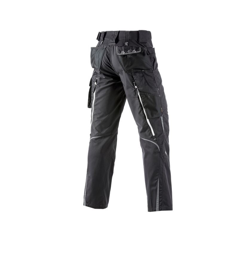 Pracovné nohavice: Nohavice do pása e.s.motion, letné + dechtová/grafitová/cementová 3