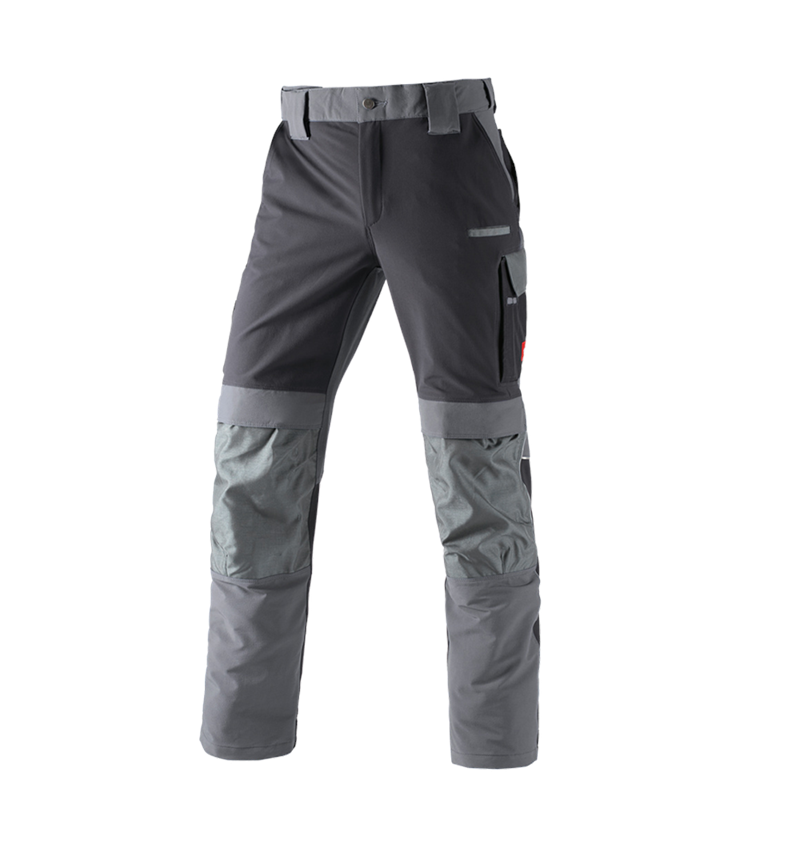 Pracovné nohavice: Funkčné nohavice do pása e.s.dynashield + cementová/grafitová 1