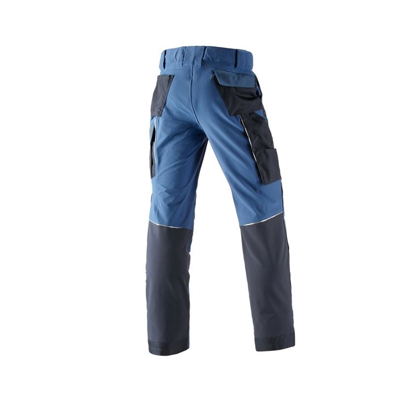 Inštalatér: Funkčné nohavice do pása e.s.dynashield + kobaltová/pacifická 3
