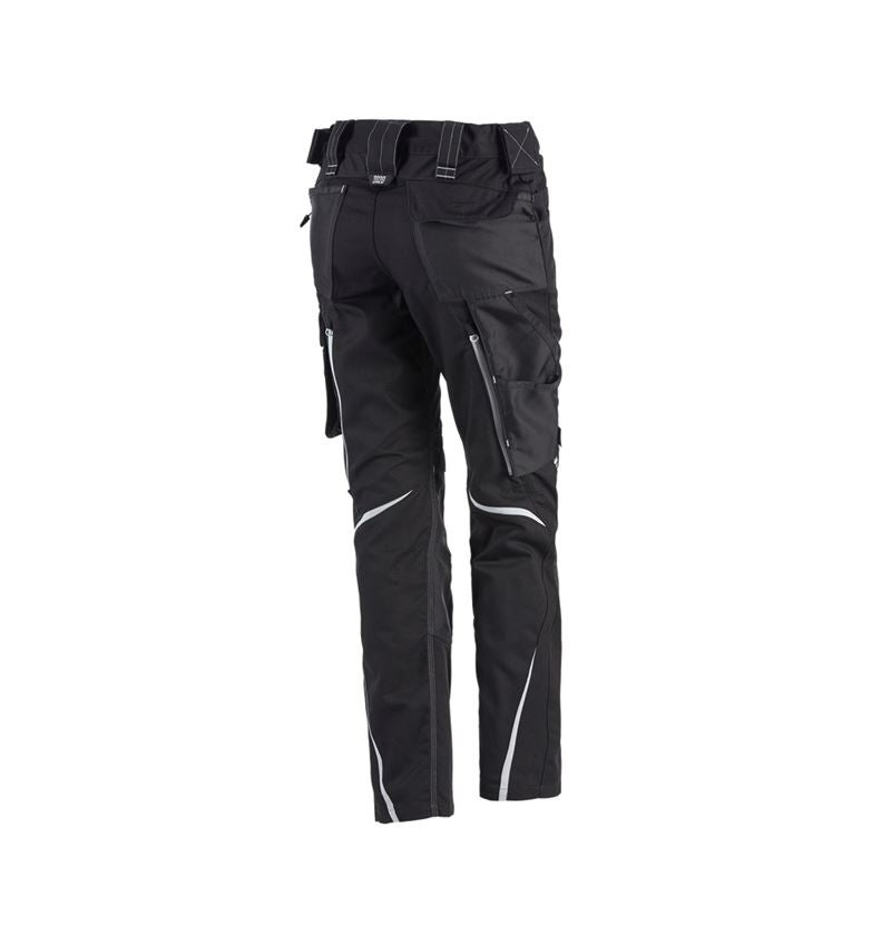 Pracovné nohavice: Dámske zimné nohavice e.s.motion 2020 + čierna/platinová 3