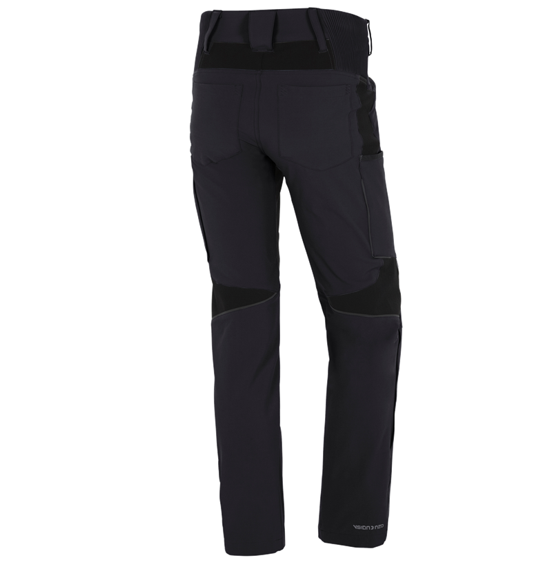 Studená: Zimné cargo nohavice e.s.vision stretch, pánske + čierna 3