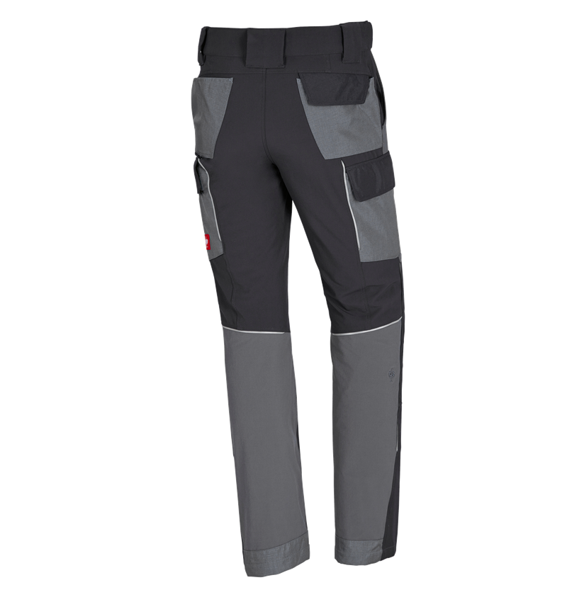 Pracovné nohavice: Zimné funkčné cargo nohavice e.s.dynashield + cementová/grafitová 1