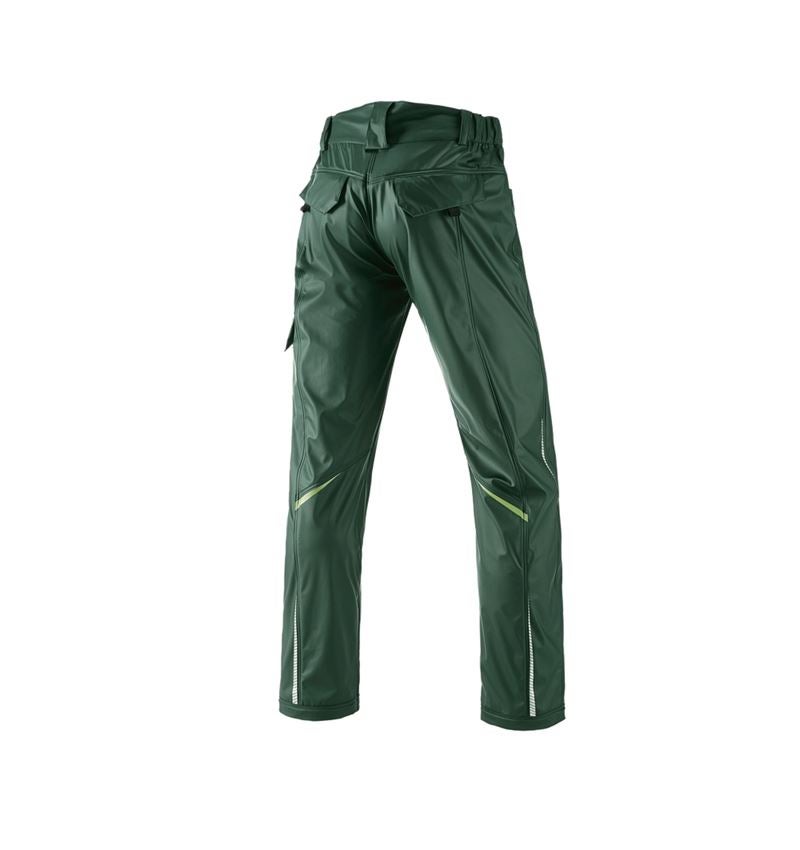 Pracovné nohavice: Nohavice do dažďa e.s.motion 2020 superflex + zelená/morská zelená 3