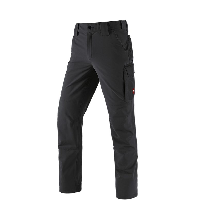 Pracovné nohavice: Funkčné cargo nohavice e.s.dynashield solid + čierna 2