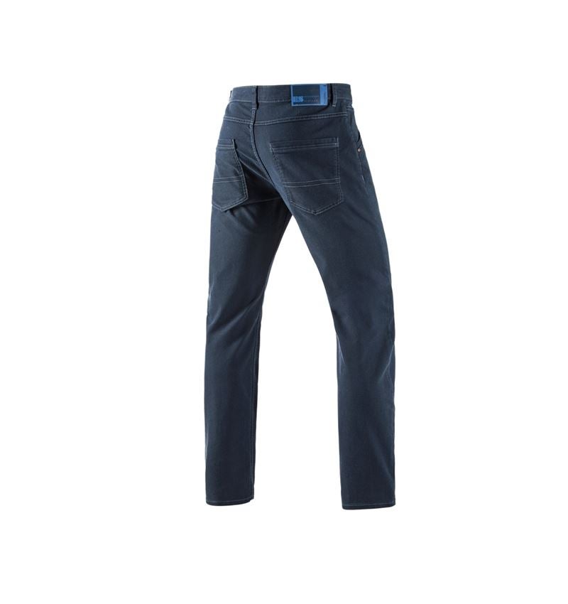 Inštalatér: 5-vreckové nohavice e.s.vintage + arktická modrá 2