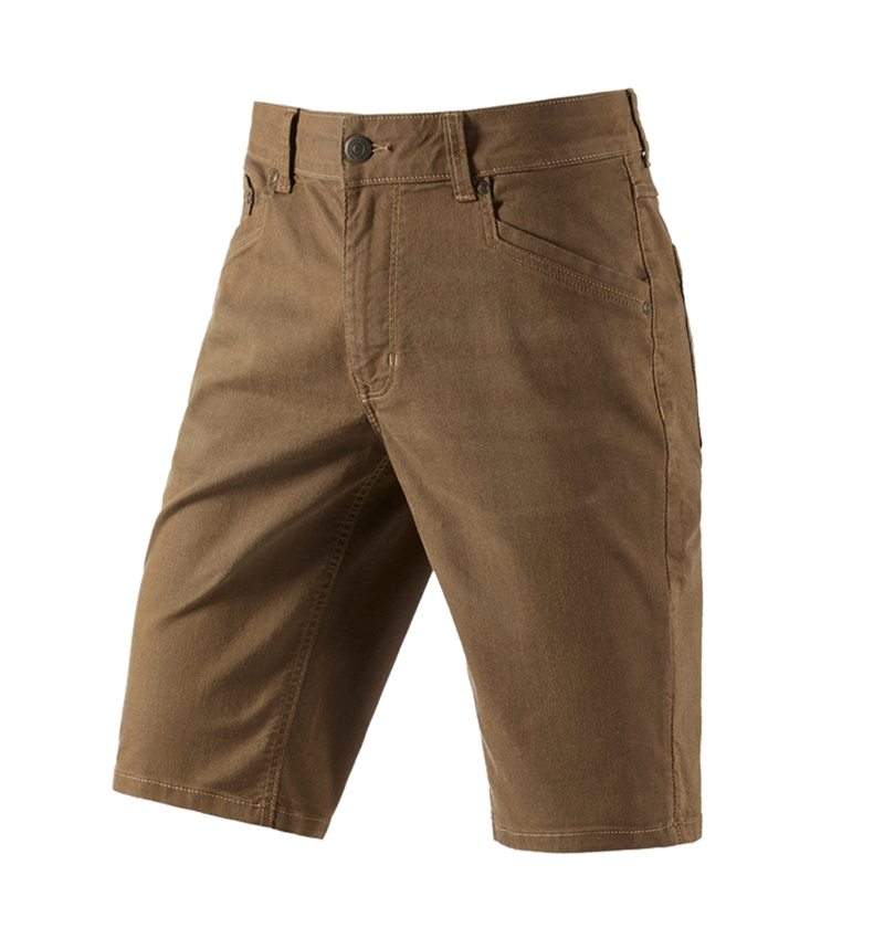 Pracovné nohavice: 5-vreckové šortky e.s.vintage + sépiová