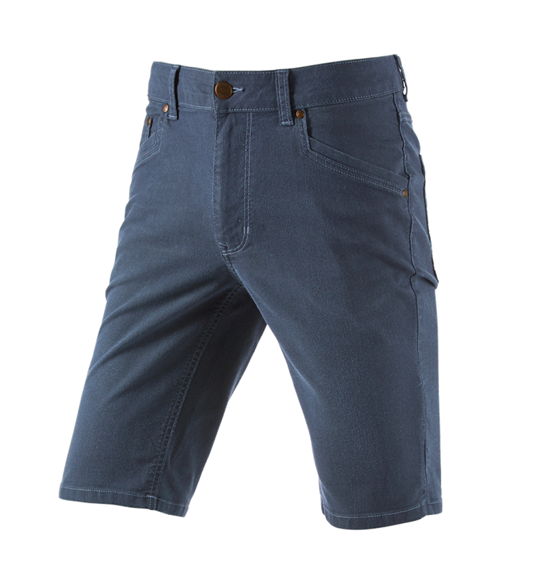 Pracovné nohavice: 5-vreckové šortky e.s.vintage + arktická modrá 2