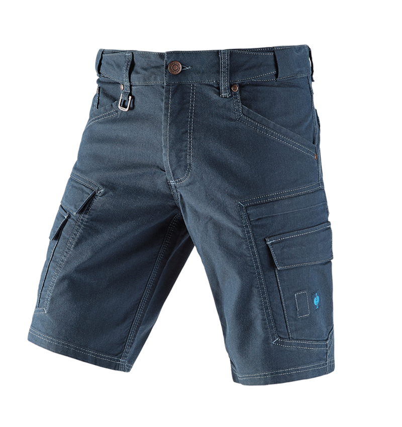 Pracovné nohavice: Šortky cargo e.s.vintage + arktická modrá 2