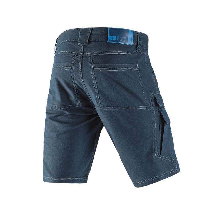 Pracovné nohavice: Šortky cargo e.s.vintage + arktická modrá 3