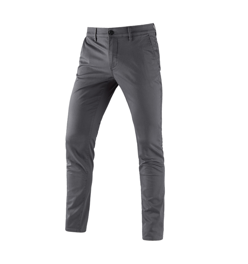 Pracovné nohavice: Pracovné 5-vreckové chino nohavice e.s. + antracitová 2