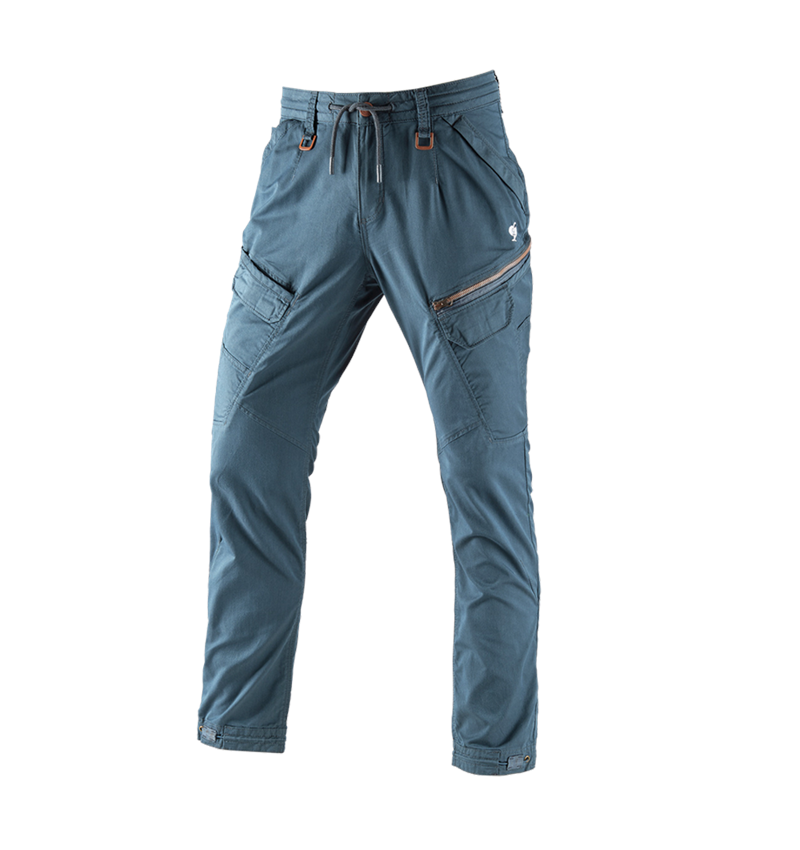 Pracovné nohavice: Cargo nohavice e.s. ventura vintage + železná modrá 2
