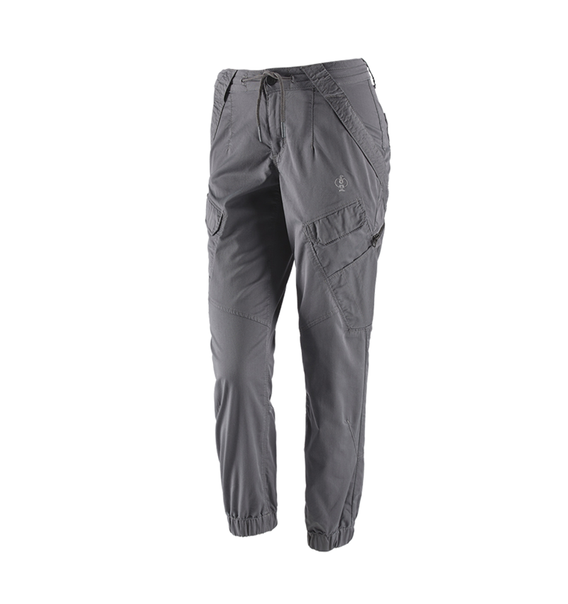 Pracovné nohavice: Cargo nohavice e.s. ventura vintage, dámske + čadičovo sivá 2