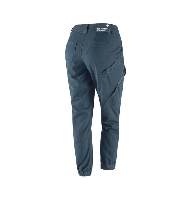 Pracovné nohavice: Cargo nohavice e.s. ventura vintage, dámske + železná modrá 3