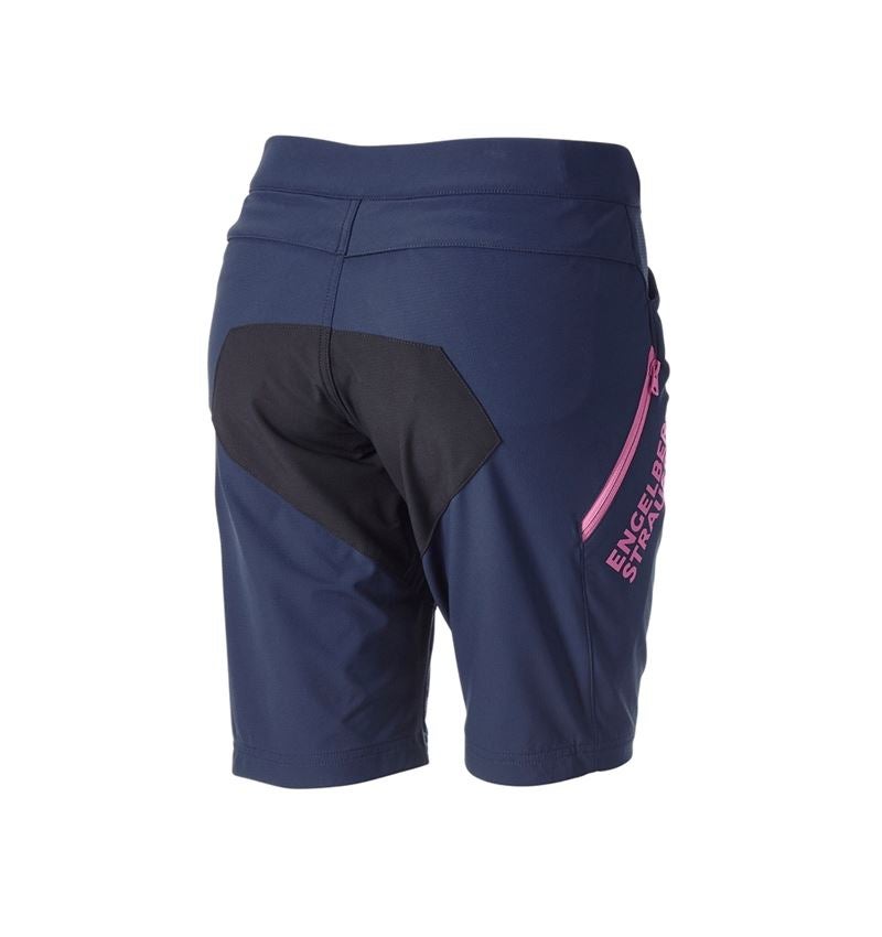 Pracovné nohavice: Funkčné šortky e.s.trail, dámske + tmavomodrá/ružová tara 4