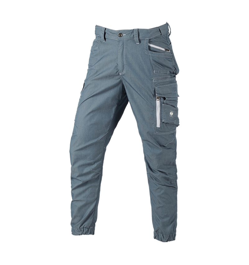 Pracovné nohavice: Cargo nohavice e.s.motion ten, letné + dymová modrá 2