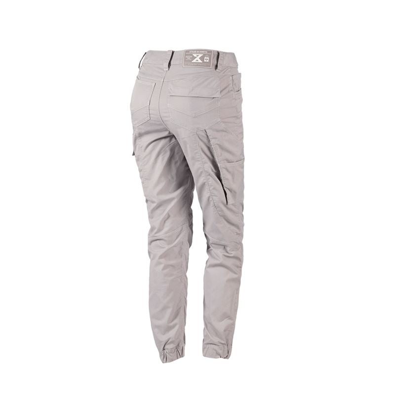 Pracovné nohavice: Cargo nohavice e.s.motion ten, letné, dámske + opálová sivá 3