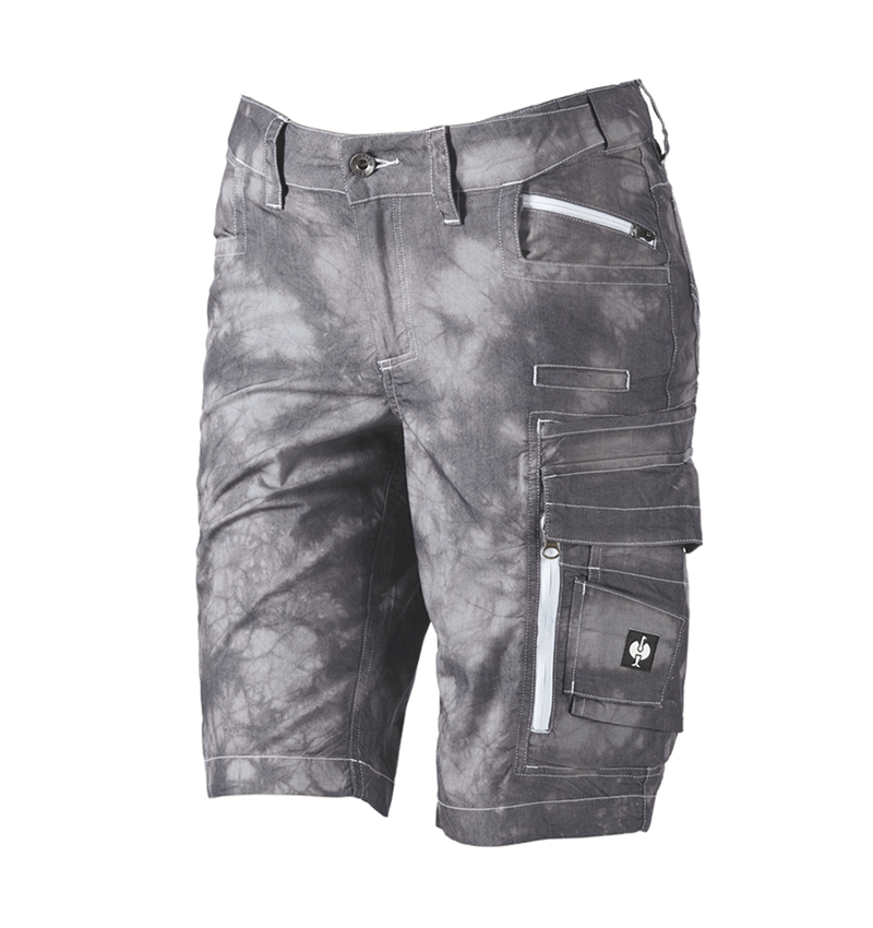 Pracovné nohavice: Cargo šortky e.s.motion ten, letné, dámske + oxidová čierna vintage 2