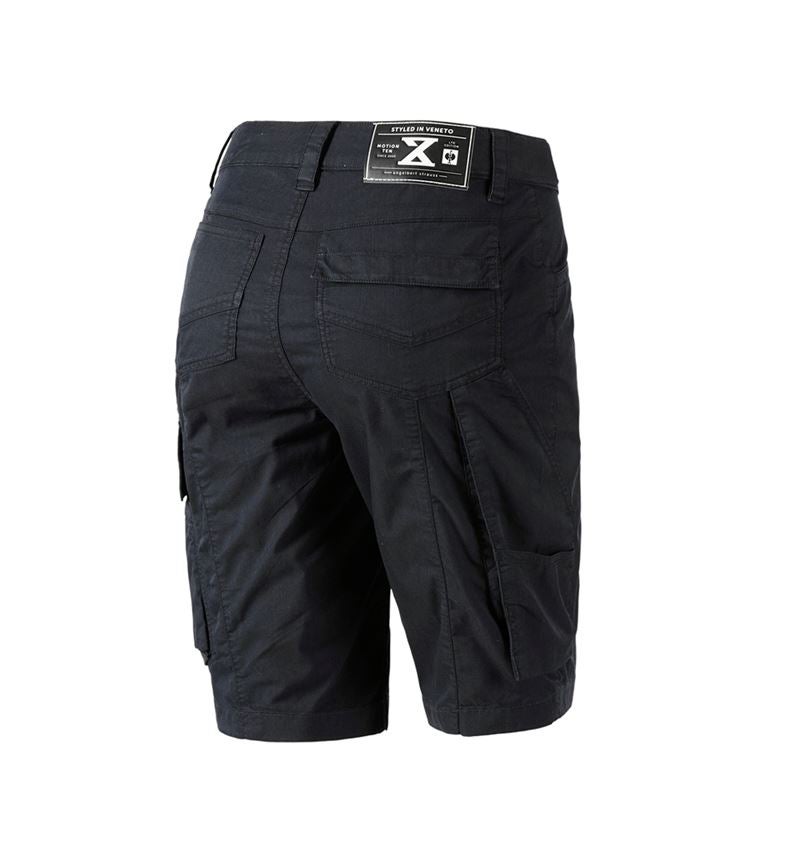 Pracovné nohavice: Cargo šortky e.s.motion ten, letné, dámske + čierna 3