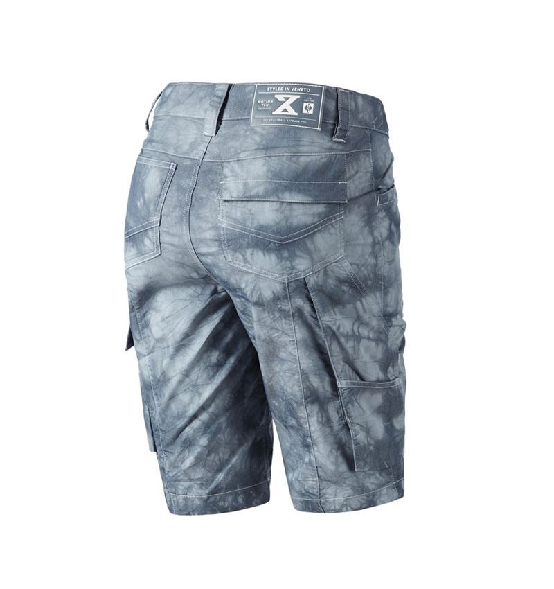 Pracovné nohavice: Cargo šortky e.s.motion ten, letné, dámske + dymová modrá vintage 3