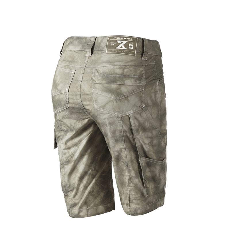 Pracovné nohavice: Cargo šortky e.s.motion ten, letné, dámske + zemitá zelená vintage 3