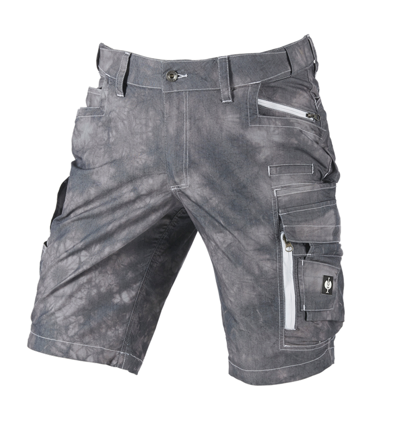 Pracovné nohavice: Cargo šortky e.s.motion ten, letné + oxidová čierna vintage 2