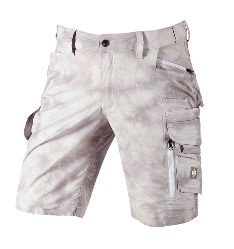 Pracovné nohavice: Cargo šortky e.s.motion ten, letné + opálová sivá vintage 2
