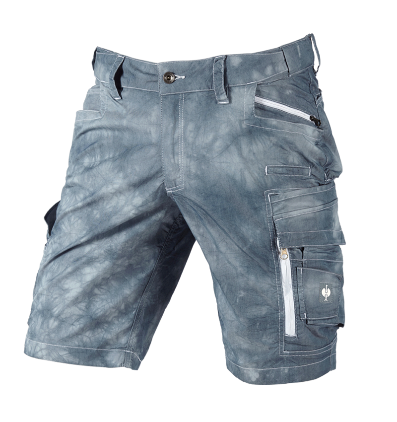 Pracovné nohavice: Cargo šortky e.s.motion ten, letné + dymová modrá vintage 2