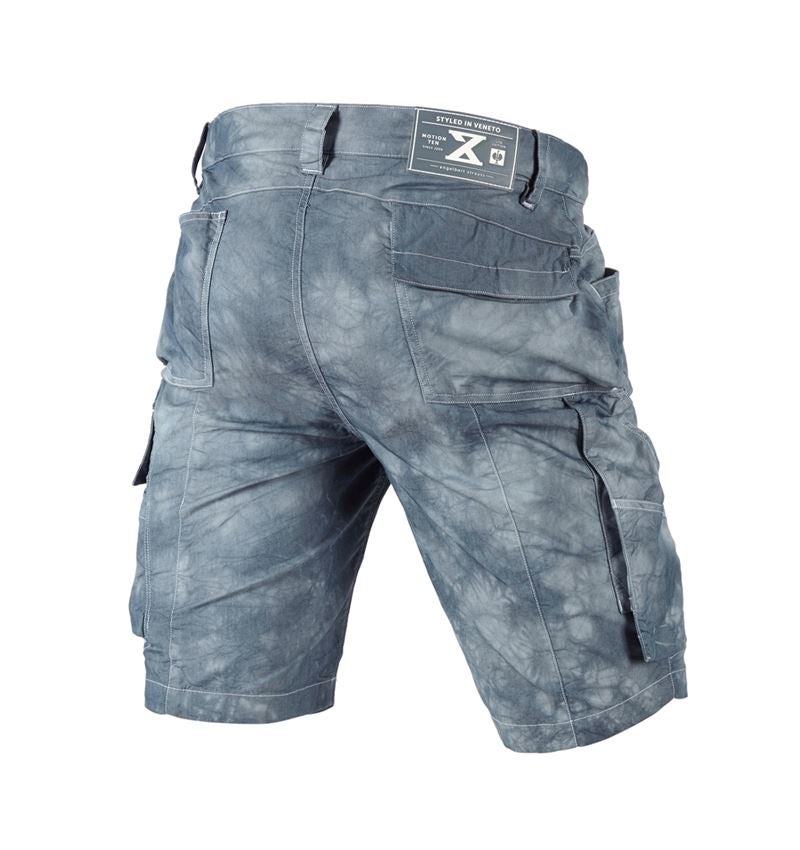 Pracovné nohavice: Cargo šortky e.s.motion ten, letné + dymová modrá vintage 3