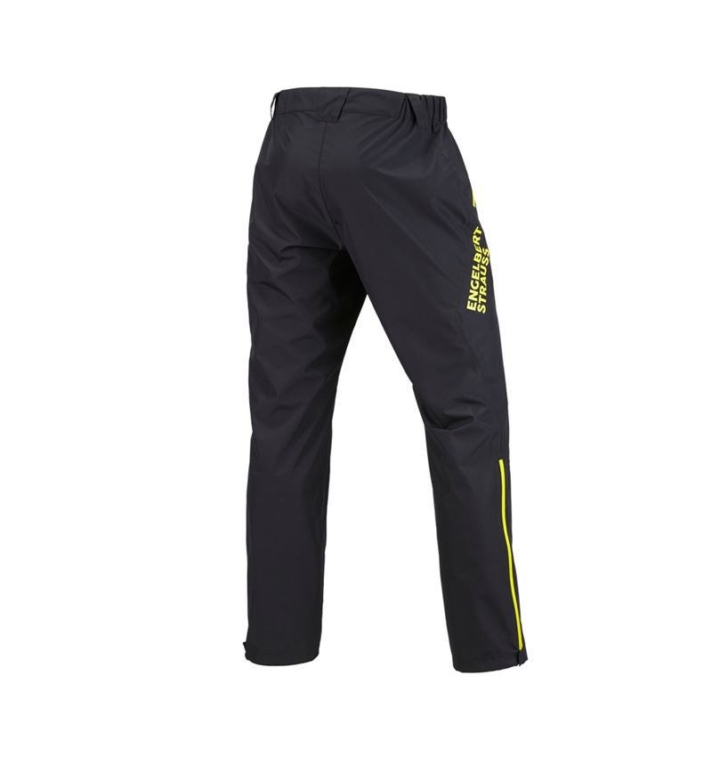 Pracovné nohavice: Nohavice do každého počasia e.s.trail + čierna/acidová žltá 3